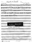 Lead Sheet for Fourty & Tight - courtesy of Ida Shoufler Melrose