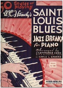 50 Styles of Playing W. C. Handy’s SAINT LOUIS BLUES Jazz Breaks for Piano - 1946 Cover