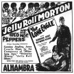 Advert for the Alhambra Theater, Milwaukee 21st August 1927 - courtesy of Prof. Alan Wallace