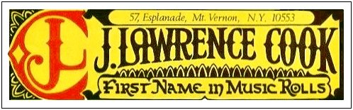 Stationary Letterhead sent as a gift to J. Lawrence Cook by Mike Meddings and a friend in 1974