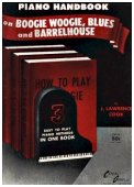 Boogie Woogie, Blues and Barrelhouse - Piano Handbook - click to enlarge