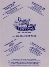 Stratford-upon-Avon Festival 1986 concert flyer