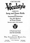 Vocalstyle Catalog 1926 Cover - courtesy of Ed Sprankle