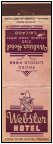 Matchbook from The Webster Hotel, Chicago, Illinois